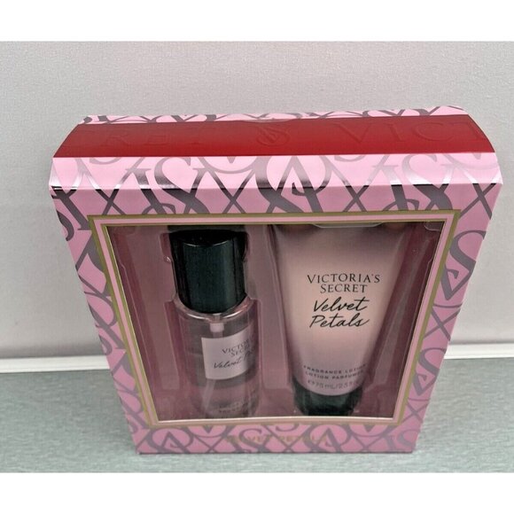 VICTORIA'S SECRET VELVET PETALS GIFT SET LOTION & MIST SET 2.5 fl oz - Picture 6 of 6